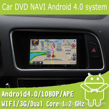 Car DVD Android Navi for Audi Q5 with Capacitance Touch Screen Android 4.0 System (EW813)